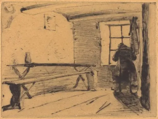The Miser, by James McNeill Whistler