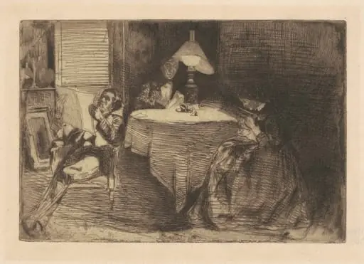 The Music Room, by James McNeill Whistler