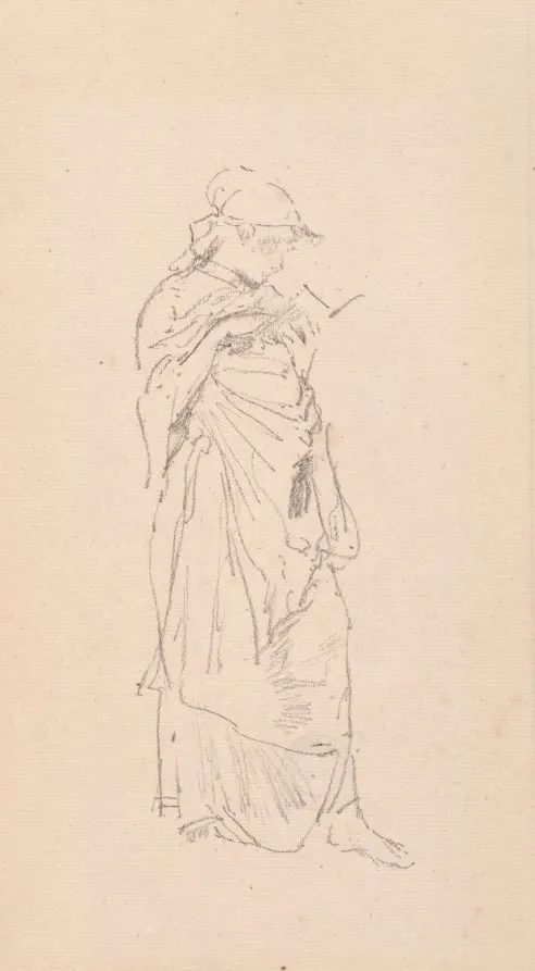 The Novel - Girl Reading, by James McNeill Whistler, 1890