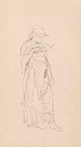 The Novel - Girl Reading, by James McNeill Whistler