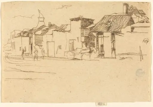 The Old Swan Brewery, Chelsea, by James McNeill Whistler
