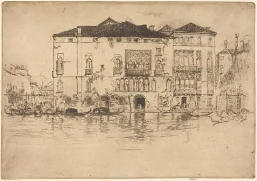 The Palaces, by James McNeill Whistler