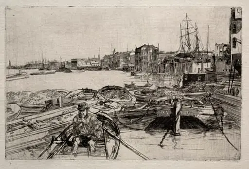 The Pool, by James McNeill Whistler