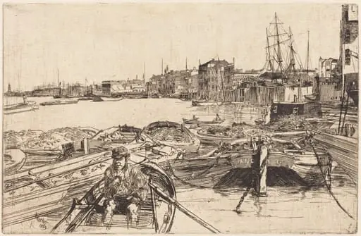 The Pool, by James McNeill Whistler