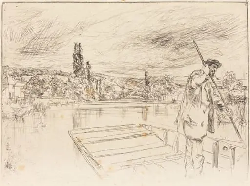 The Punt, by James McNeill Whistler