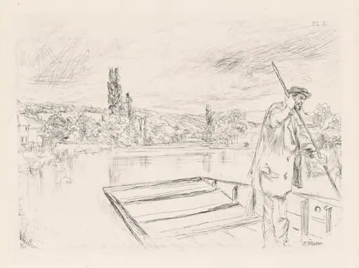 The Punt, by James McNeill Whistler