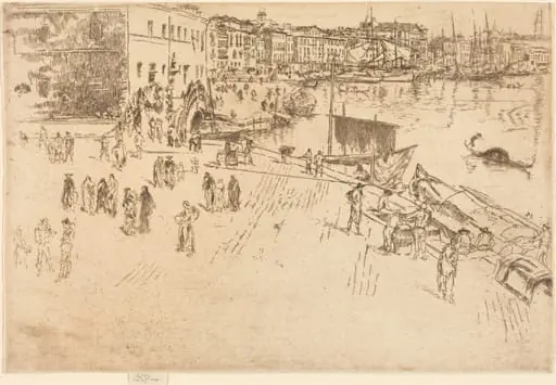The Riva, No.I, by James McNeill Whistler