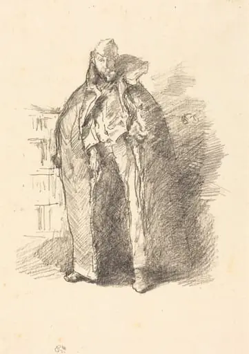 The Russian Schube, by James McNeill Whistler