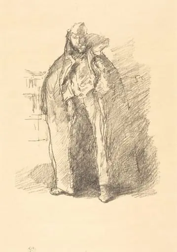 The Russian Schube, by James McNeill Whistler