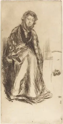 The Scotch Widow, by James McNeill Whistler