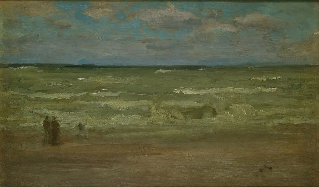 The Shore, Pourville, by James McNeill Whistler