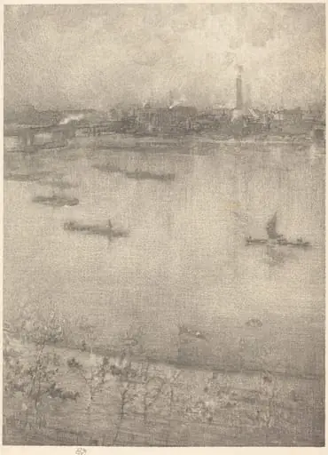 The Thames, by James McNeill Whistler