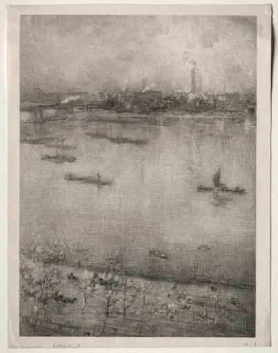 The Thames, by James McNeill Whistler