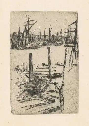 The Tiny Pool, by James McNeill Whistler
