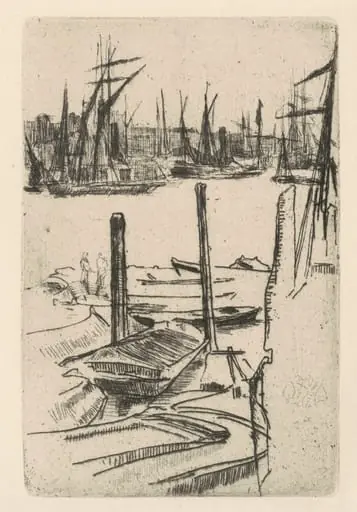 The Tiny Pool, by James McNeill Whistler