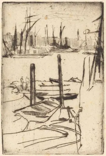 The Tiny Pool, by James McNeill Whistler