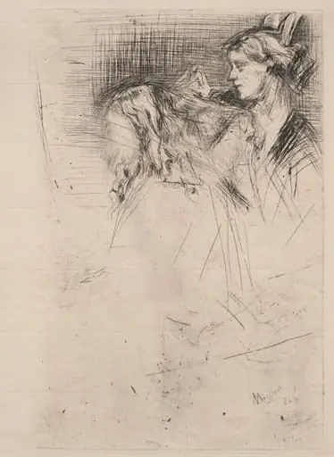 The Toilet, by James McNeill Whistler