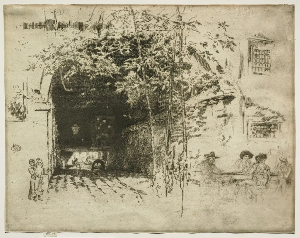 The Traghetto, by James McNeill Whistler, 1880