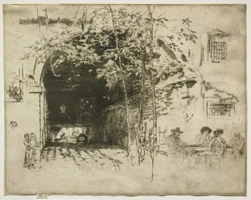 The Traghetto, by James McNeill Whistler