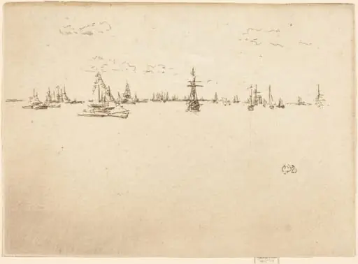 The Turret-Ship, by James McNeill Whistler