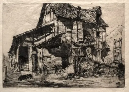 The Unsafe Tenement, by James McNeill Whistler