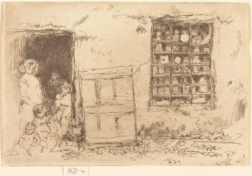 The Village Sweet-Shop, by James McNeill Whistler