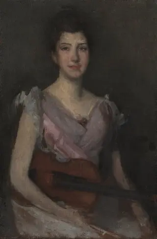 The Violin Player, by James McNeill Whistler, 1894