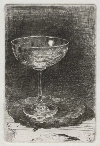 The Wine Glass, by James McNeill Whistler