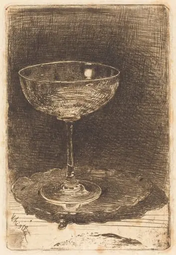 The Wine-Glass, by James McNeill Whistler
