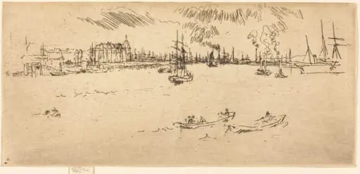 Tilbury, by James McNeill Whistler