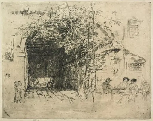 Traghetto, No. 2, by James McNeill Whistler