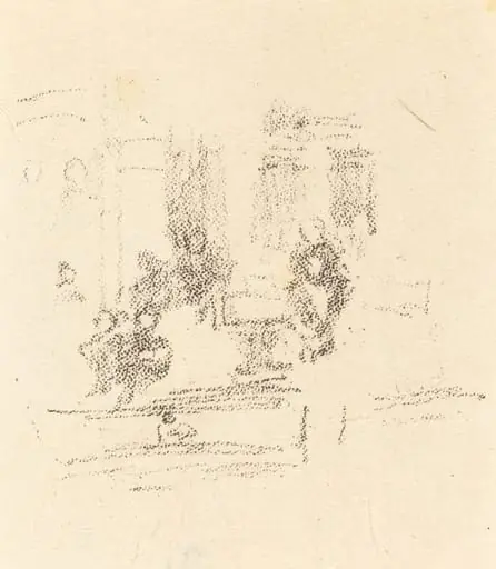 Trial Sketch: An Interior, by James McNeill Whistler