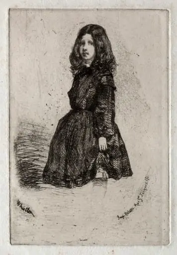 Twelve Etchings from Nature: Annie, by James McNeill Whistler