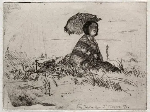 Twelve Etchings from Nature: En Plein Soleil, by James McNeill Whistler