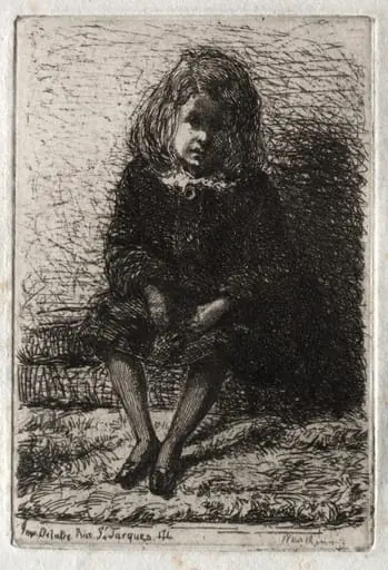 Twelve Etchings from Nature: Little Arthur, by James McNeill Whistler