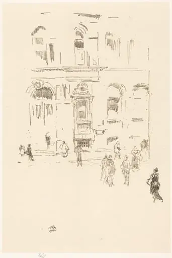 Victoria Club, by James McNeill Whistler