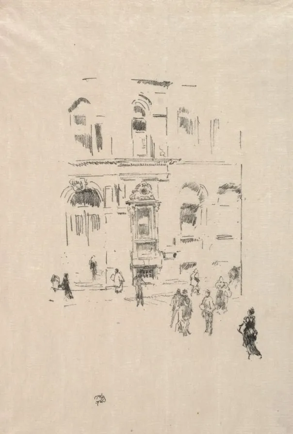 Victoria Club, by James McNeill Whistler, 1879