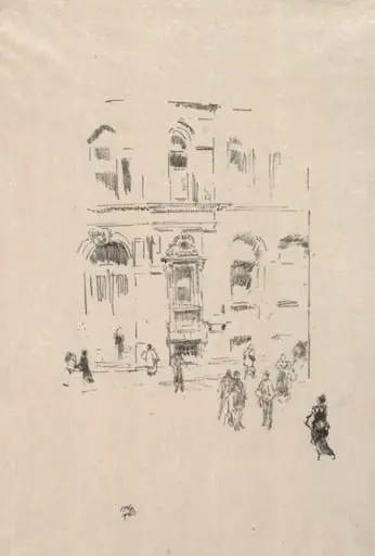Victoria Club, by James McNeill Whistler