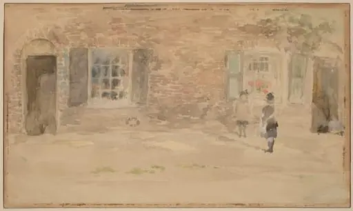 Village Shop, Chelsea, by James McNeill Whistler
