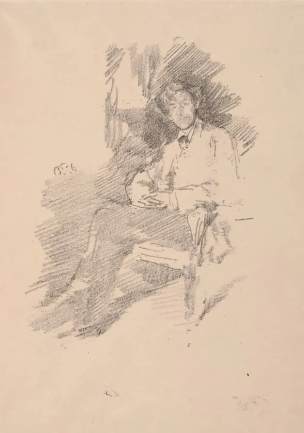 Walter Sickert, by James McNeill Whistler, 1895