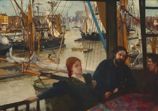 Wapping, by James McNeill Whistler