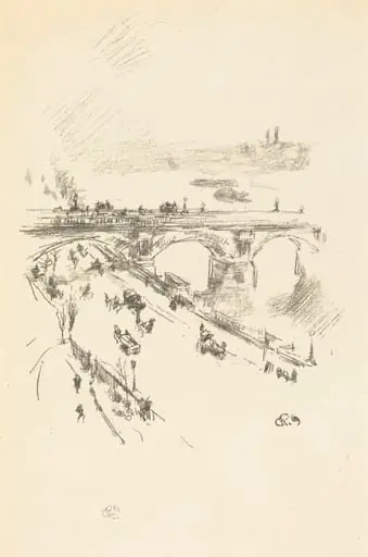 Waterloo Bridge, by James McNeill Whistler