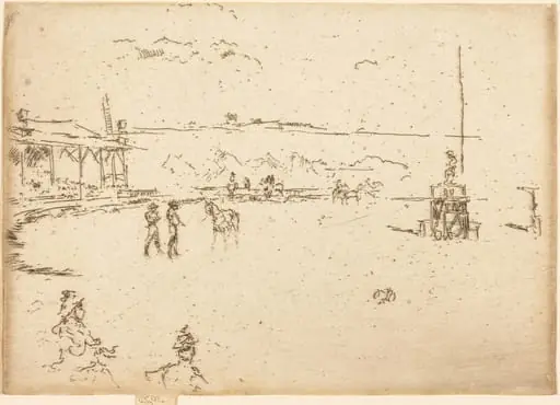 Wild West, Buffalo Bill, by James McNeill Whistler