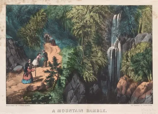 A Mountain Ramble, by James Merritt Ives