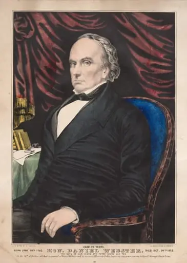 Hon. Daniel Webster, Aged 70 Years, by James Merritt Ives