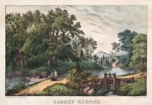 Summer Morning, by James Merritt Ives