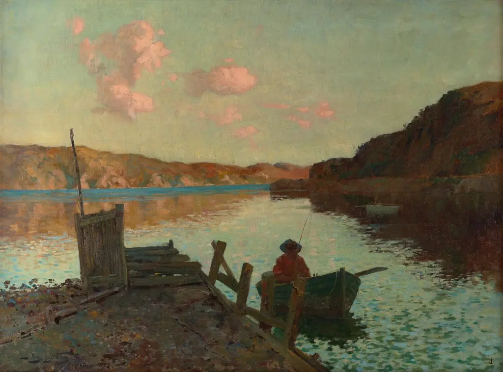 Evans Bay, by James Nairn, 1897