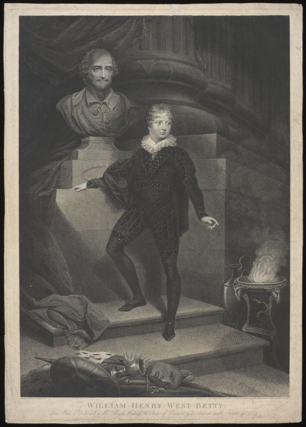 H Beard Print Collection, by James Northcote, 14