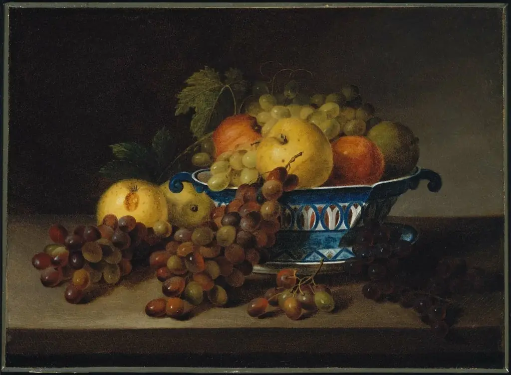 A Porcelain Bowl with Fruit, by James Peale