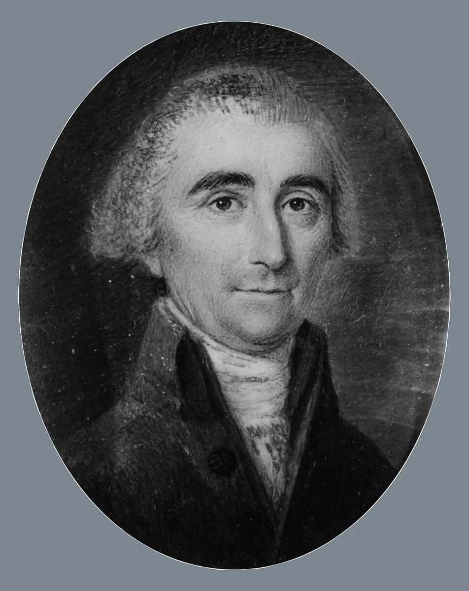 Johnathan Trumbull, by James Peale, watercolor, 1792
